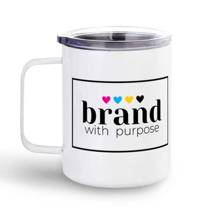 Stainless Steel Mugs - Full Colour Design