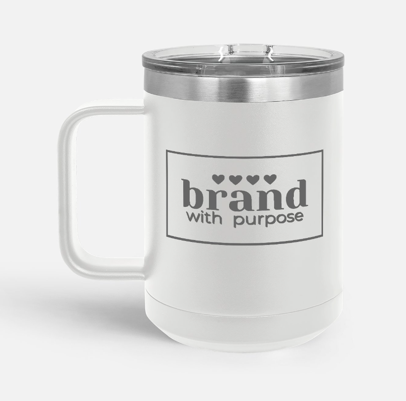 Stainless Steel Mugs - Engraved