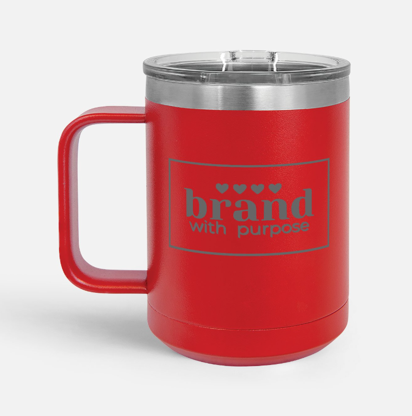 Stainless Steel Mugs - Engraved