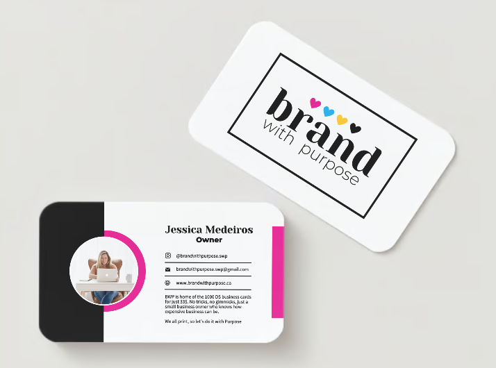 Round Corner Business Cards - Basic Collection