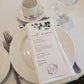 Menu cards